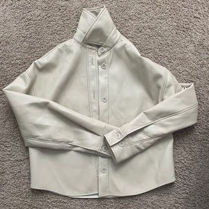 Aritzia faux leather jacket size 2xS